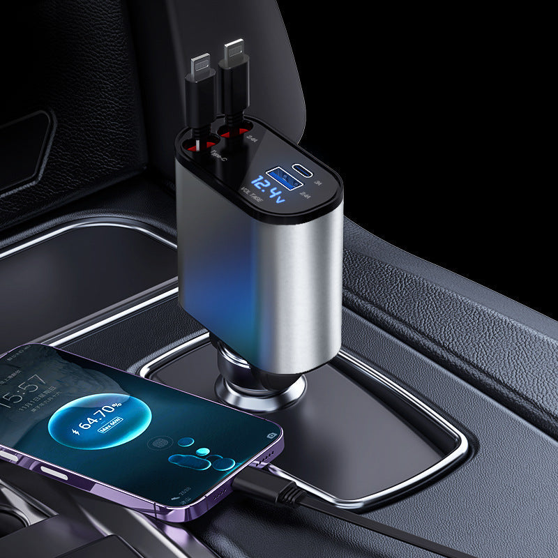 Uitschuifbare Auto Snellader – VoltEdge