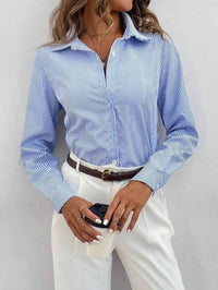 Klassiek Gestreepte Damesblouse - Larissa
