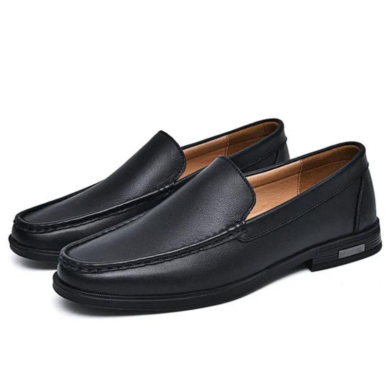 Italiaanse loafers van echt leer - Emilio