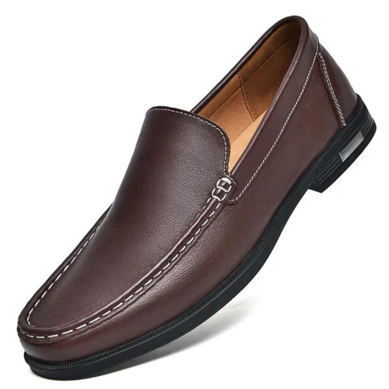 Italiaanse loafers van echt leer - Emilio