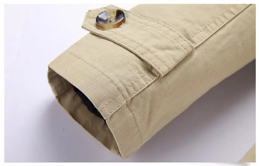 Vardi Dante™ Michiel Winterowy Płaszcz Trench | Modna Ciepła Kurtka Zimowa