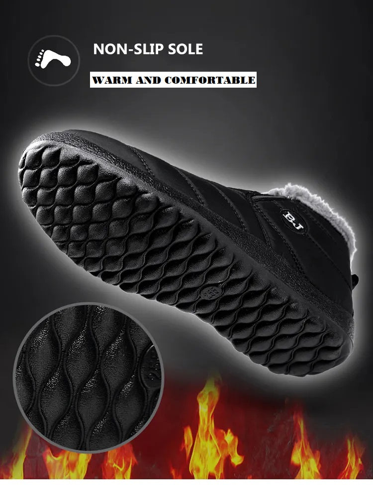 Vardi Dante™ Śnieżne Kapcie | Ciepłe i suche wsuwane buty