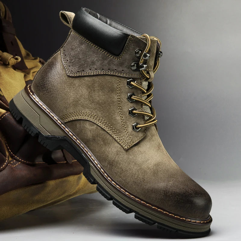 Vardi Dante™ skórzane buty zimowe | prawdziwe zimowe ocieplacze