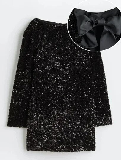 Trendy Glitter Midi-Jurk - Stella