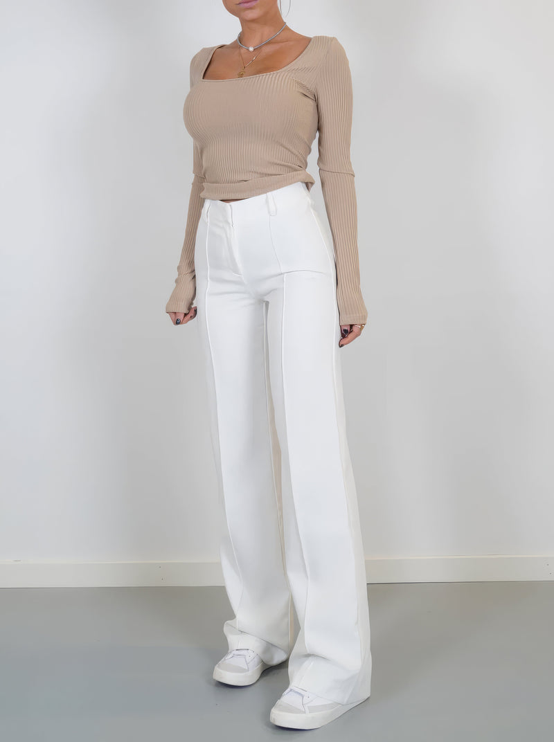 Stijlvolle High-Waisted Broek - Luna