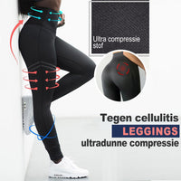 Anti-Cellulitis Compressielegging Voor Dames - SculptFit
