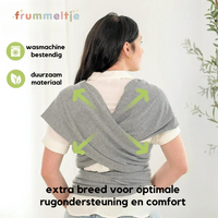 Rugondersteunende Baby Draagdoek - CuddleWrap