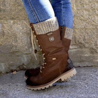 Stijlvolle Hoge Dames Winterlaarzen - Nora