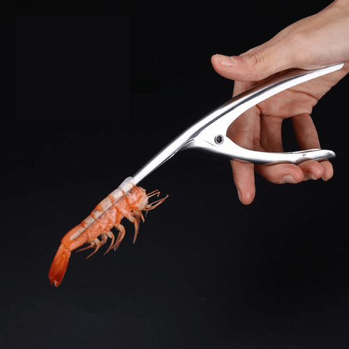 Roestvrijstalen Garnalenpeller - ShrimpEase