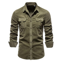 Vardi Dante™ Casual Overhemd | Casual corduroy overhemd voor elk moment