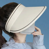 Trendy roll-up zonnenhoed met extra bescherming – FoldSun Pro