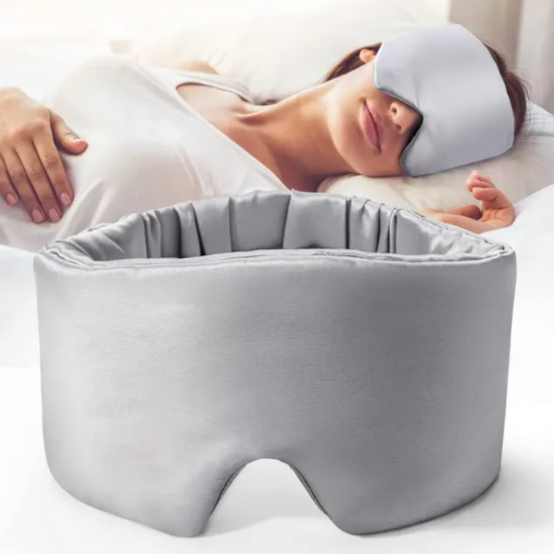 Luxe Slaapmasker van Zuivere Moerbeizijde - LunaPure