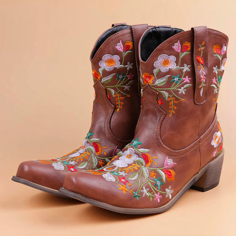 Weerbestendige Vintage Cowgirl Laarzen - Sierra