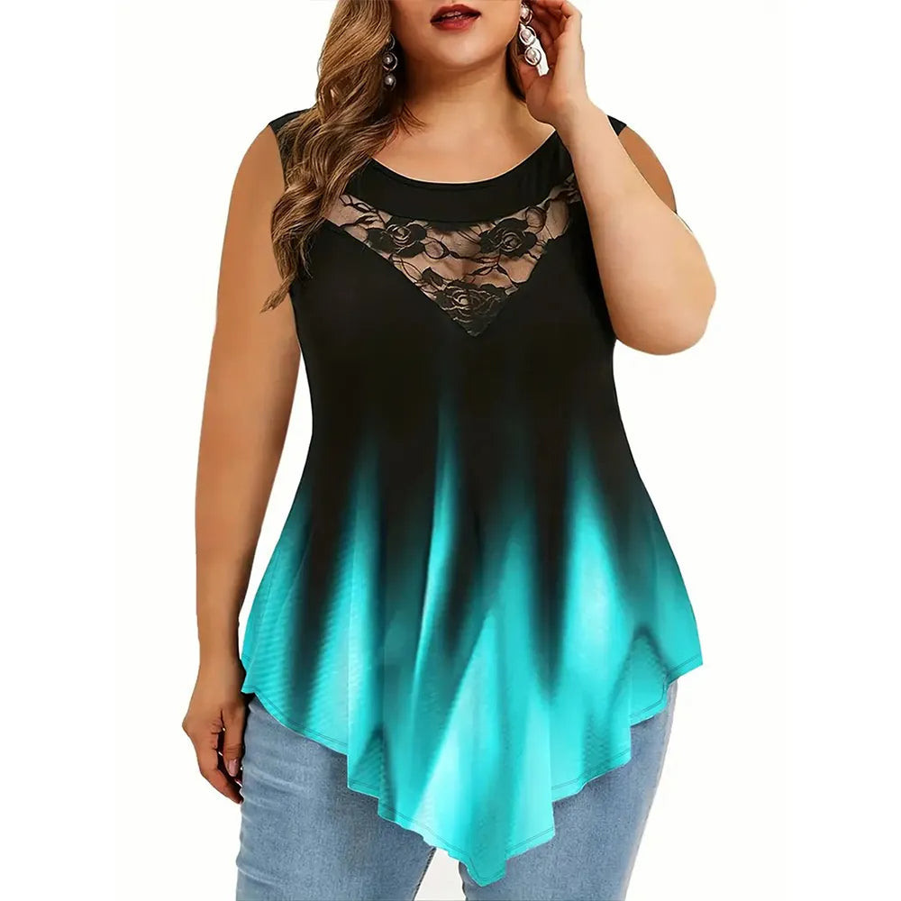 Vardi Dante™ Quinty Plus-Size Top | Stijlvol & Sexy