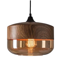 Stijlvolle Scandinavische Houten Plafondlamp - NordLuna