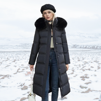 Luxe Faux Fur Winterjas voor Vrouwen - Amara