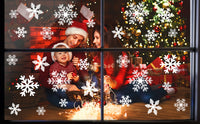 Sneeuwvlok Kerst Raamstickers - WinterGlow