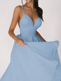 Strappy V-hals Jurk - Noa