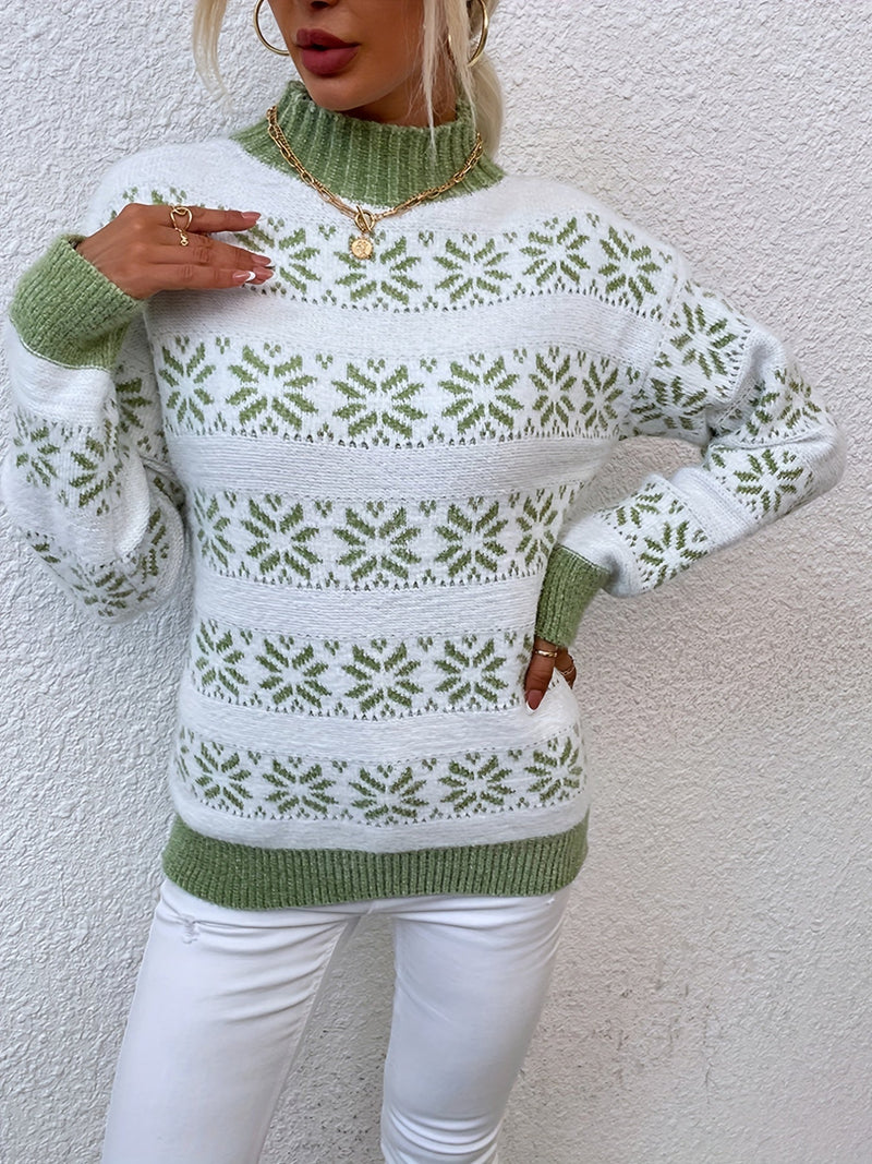 Christmas Patroon Trui - Holly