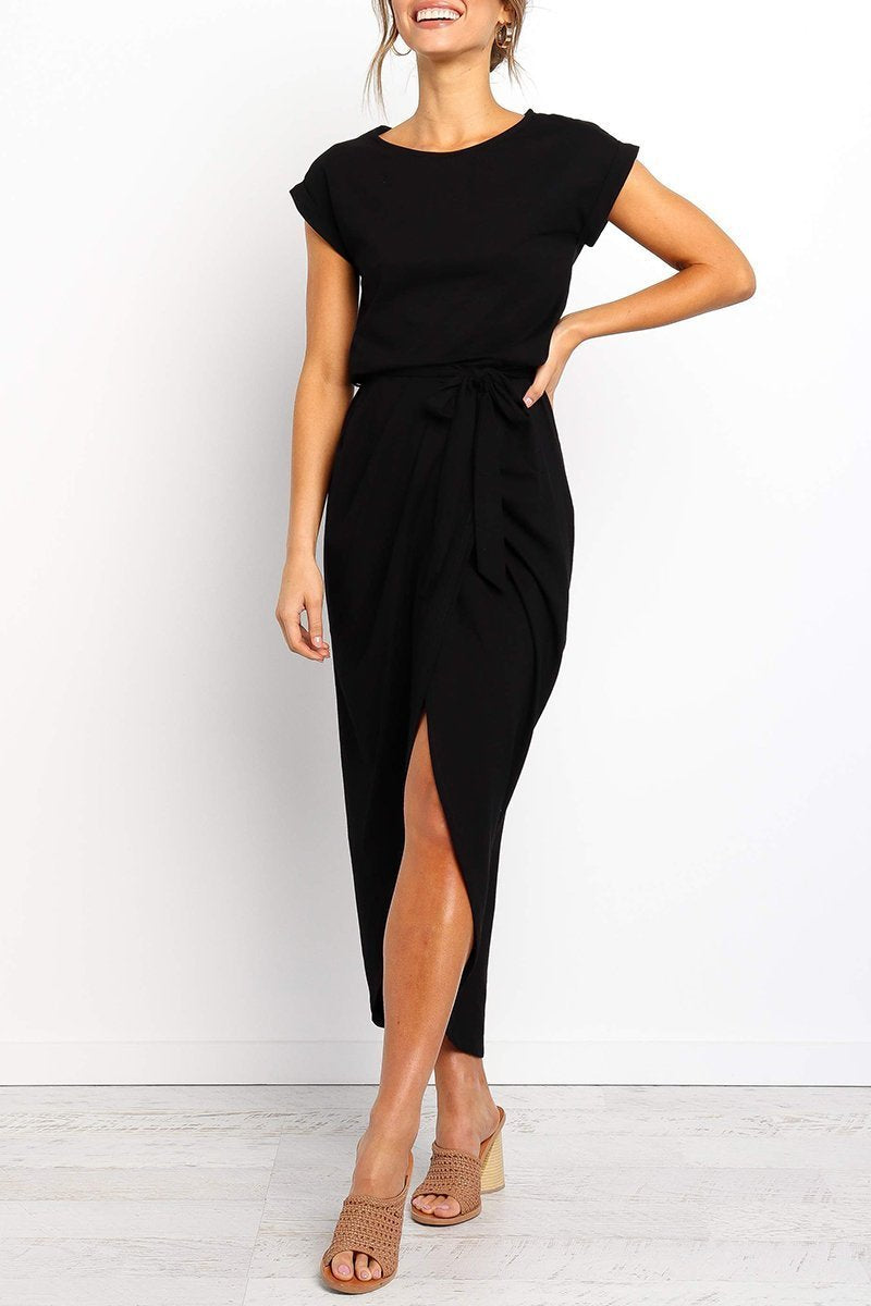 Casual Midi Jurk - Isabella