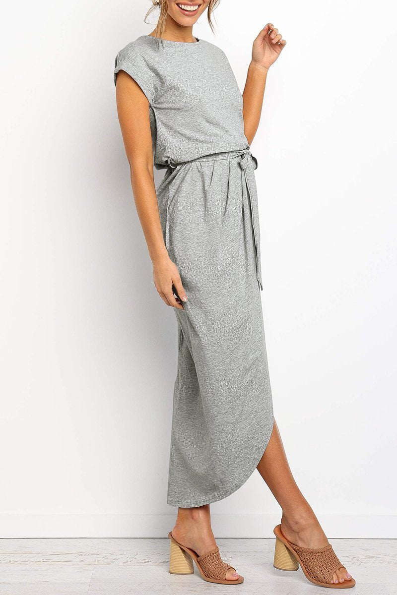 Casual Midi Jurk - Isabella