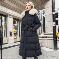 Luxueuze Lange Parka Jas voor Dames - Victoria