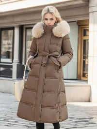 Luxueuze Lange Parka Jas voor Dames - Victoria