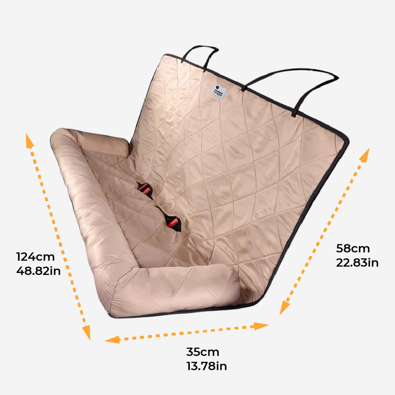 Comfortabel Honden Autobed - RoadPaw