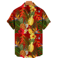 Tropisch Hawaii Overhemd met Korte Mouwen – Mateo