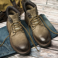 Vardi Dante™ skórzane buty zimowe | prawdziwe zimowe ocieplacze