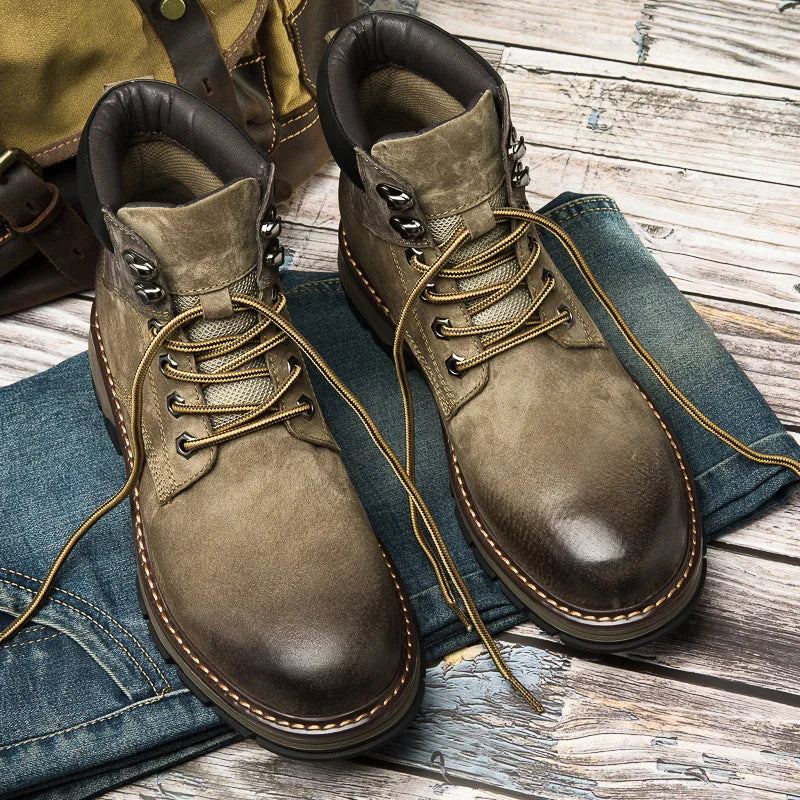 Vardi Dante™ skórzane buty zimowe | prawdziwe zimowe ocieplacze