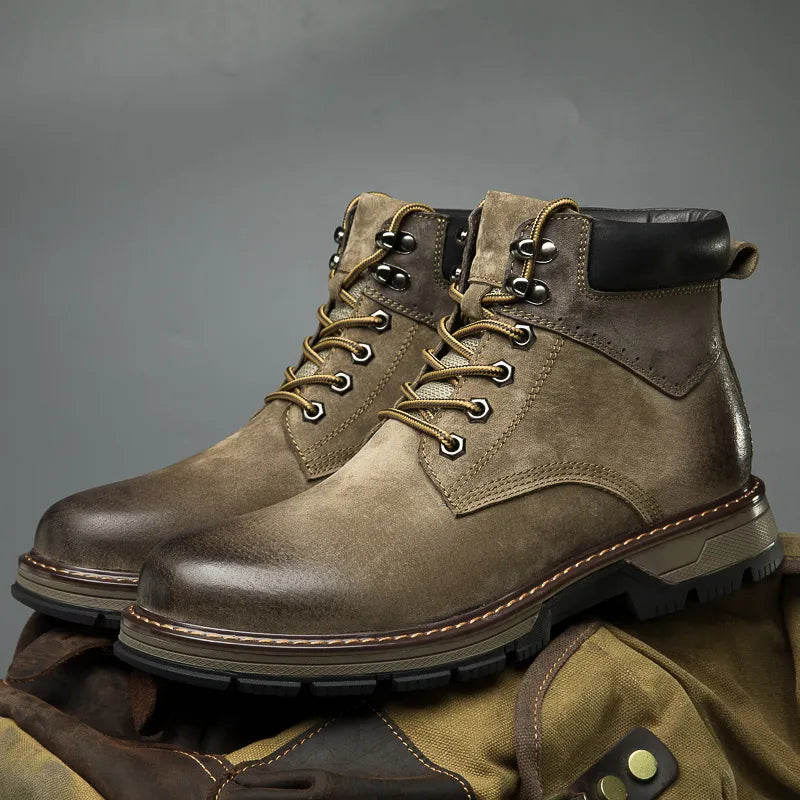 Vardi Dante™ skórzane buty zimowe | prawdziwe zimowe ocieplacze