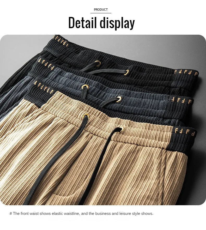 Vardi Dante™ Julian Cord klasyczne spodnie | Projektant luksusowych spodni roboczych