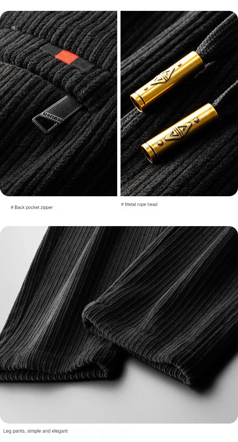 Vardi Dante™ Julian Cord klasyczne spodnie | Projektant luksusowych spodni roboczych