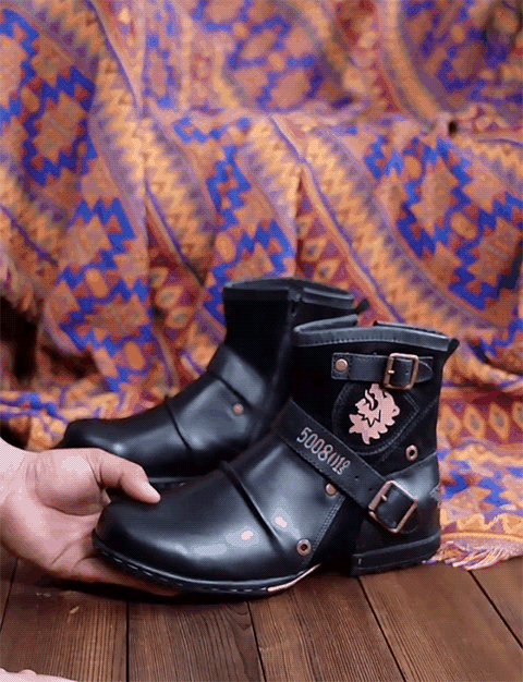 Luxe Herenlaarzen met Retro Charme - Elliot