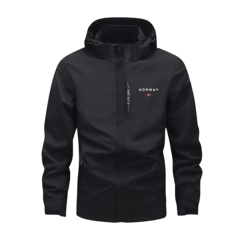 Heren Outdoorjack lichtgewicht & ademend met afneembare capuchon – Elian