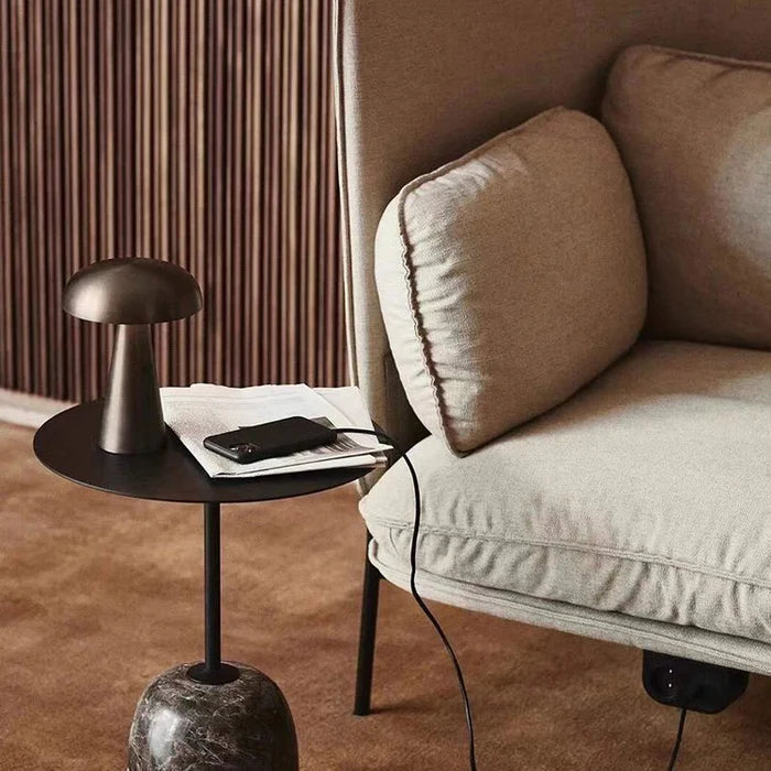 Stylowa przenośna lampka stołowa - ShroomLite