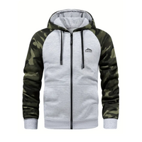 Warm en comfortabel heren camo fleecejack – Ethan