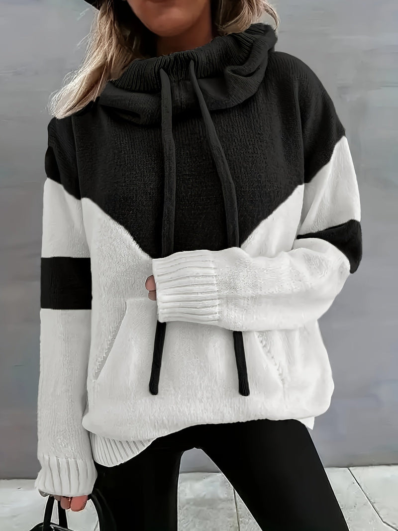 Comfortabele Sweater met Capuchon en Koord - Maya