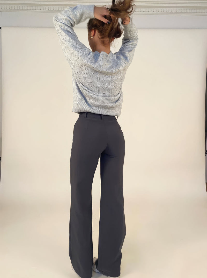Stijlvolle High-Waisted Broek - Luna