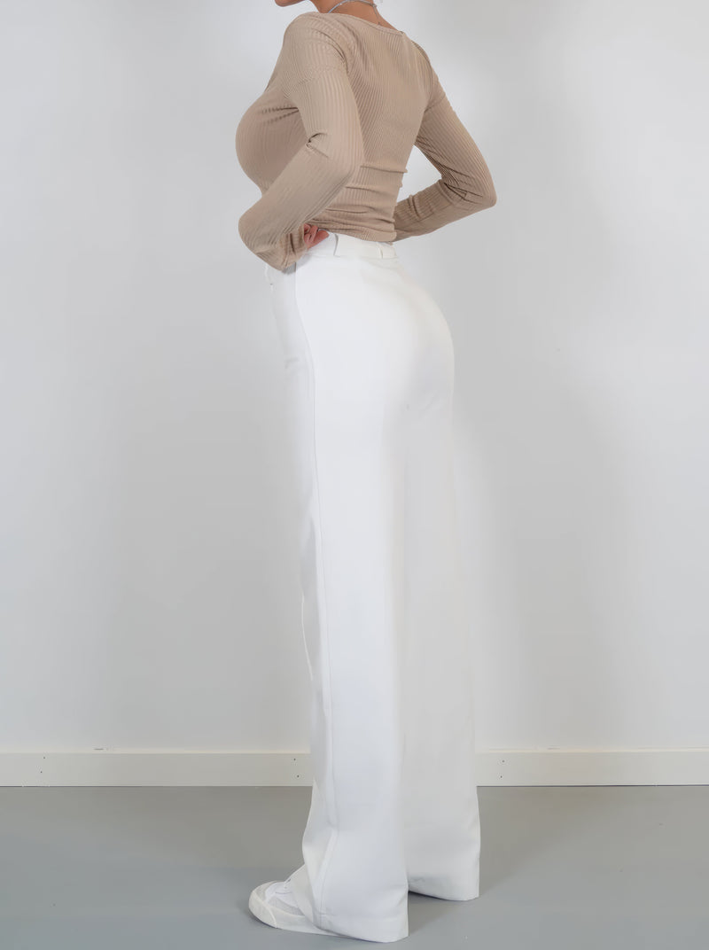 Stijlvolle High-Waisted Broek - Luna