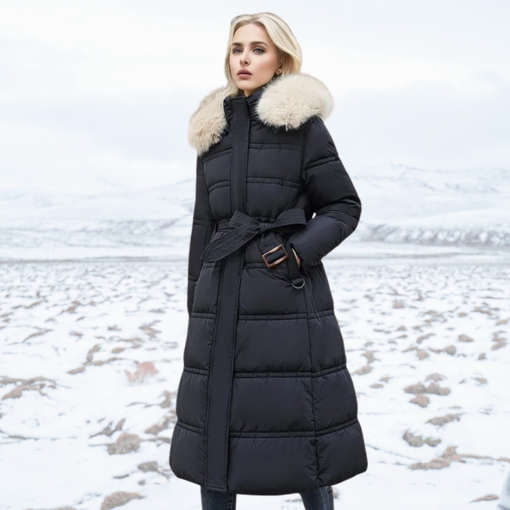 Luxe Faux Fur Winterjas voor Vrouwen - Amara