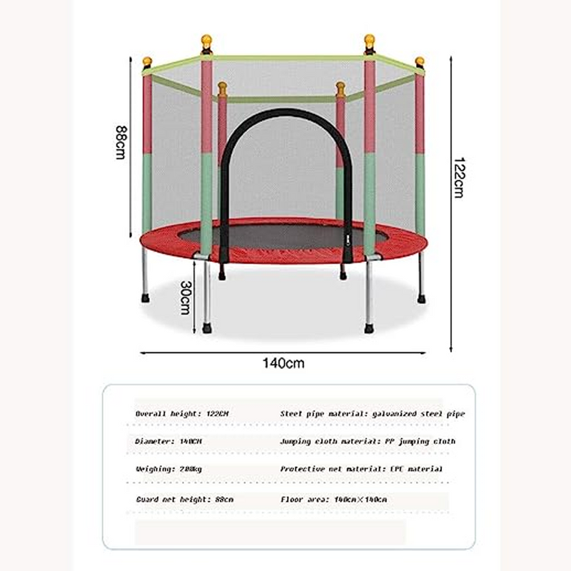 Kindertrampoline met Veiligheidsnet – Jumpie KidsTramp