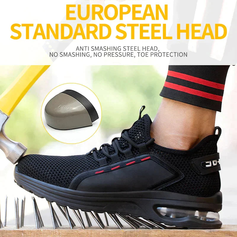 Ultralichte Veiligheidsschoenen met Stalen Neus – SteelFlex One