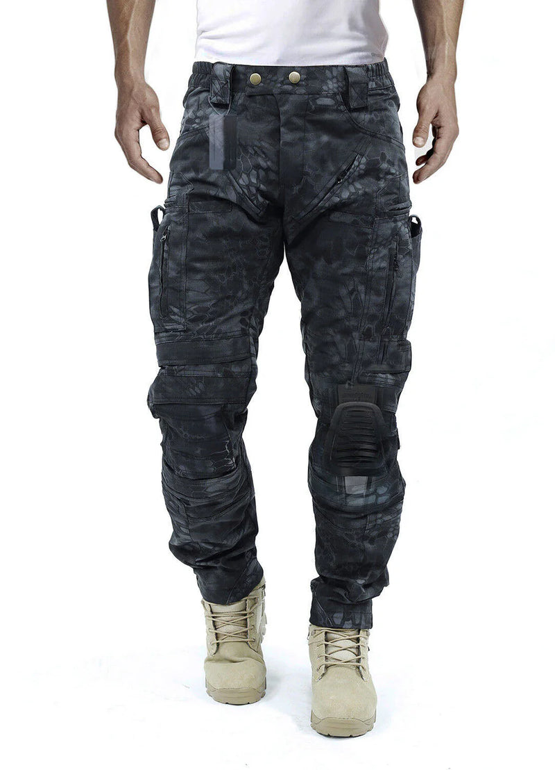 Functionele Heren Cargo Broek met Kniebescherming – Bram