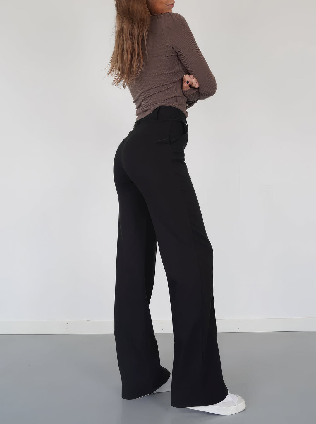 Stijlvolle High-Waisted Broek - Luna