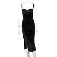 Vardi Dante™ Nora Maxi-Jurk | Fluweel & Stijlvol