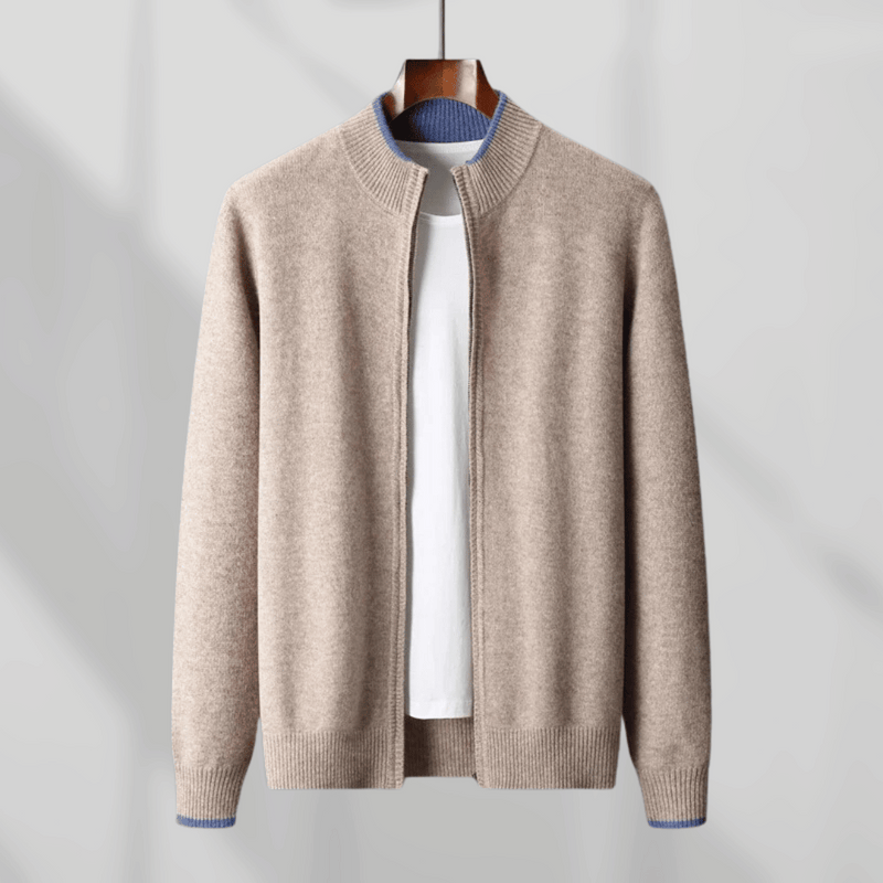 Heren Kasjmier Zip-Jack – Laurent