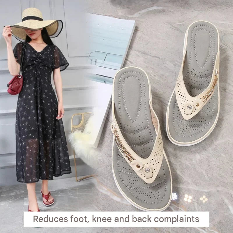 Orthopedische Dames Slippers met Zachte Zool – Solelite