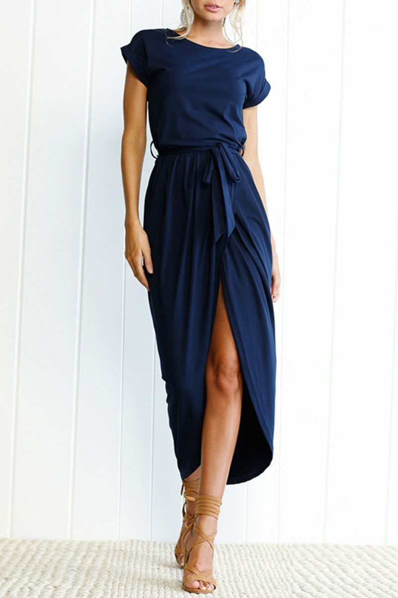 Casual Midi Jurk - Isabella